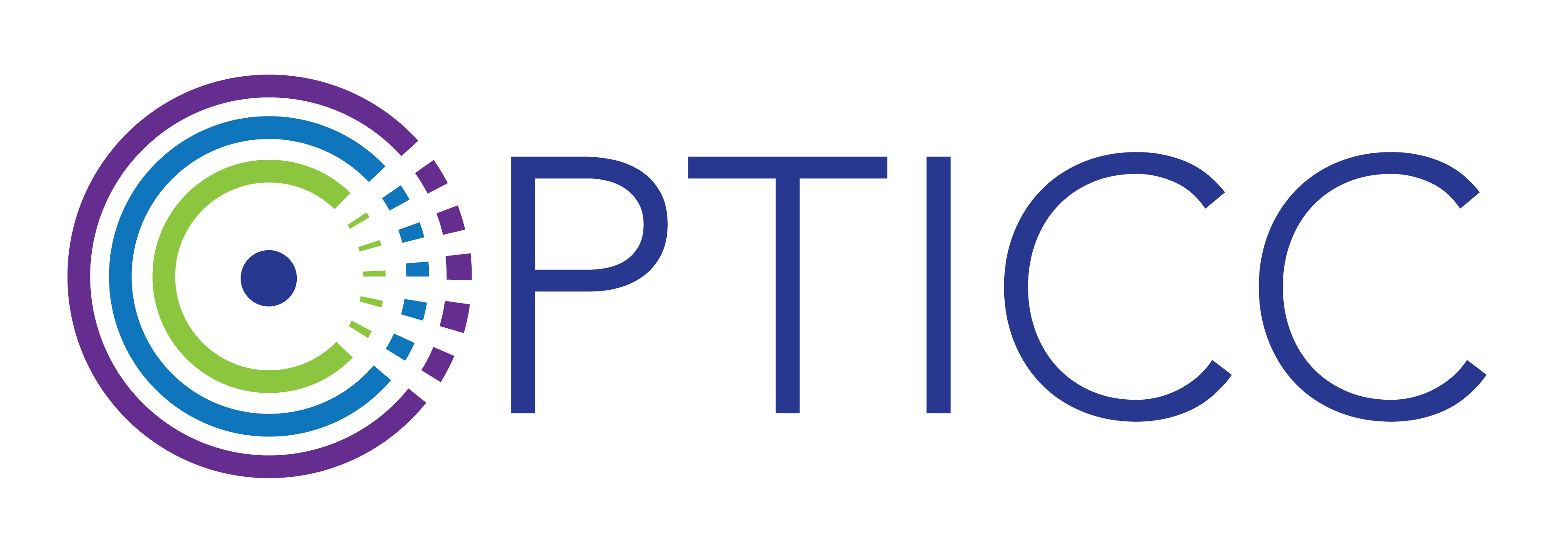 OPTICC four color logo
